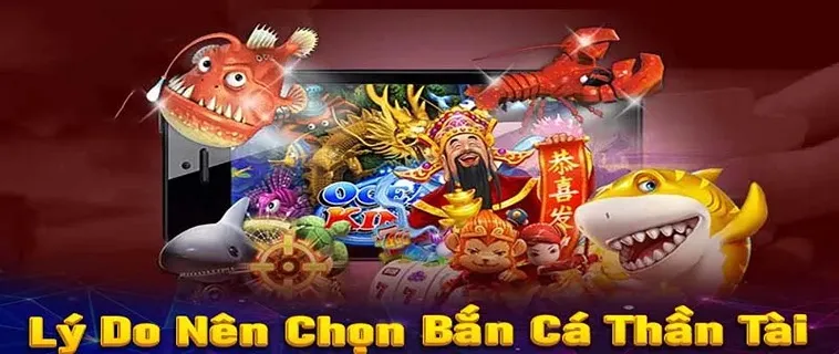 Trải Nghiệm Game Bắn Cá Thần Tài Tại 7Fun7 Đầy Hấp Dẫn